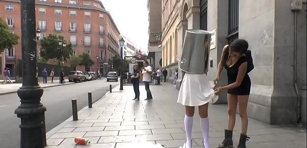  Spanish slave naked disgraced in public